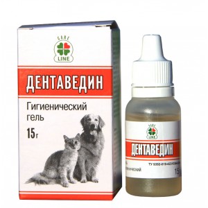 Дентаведин-гель, для проф-ки и лечения полости рта, 15гр